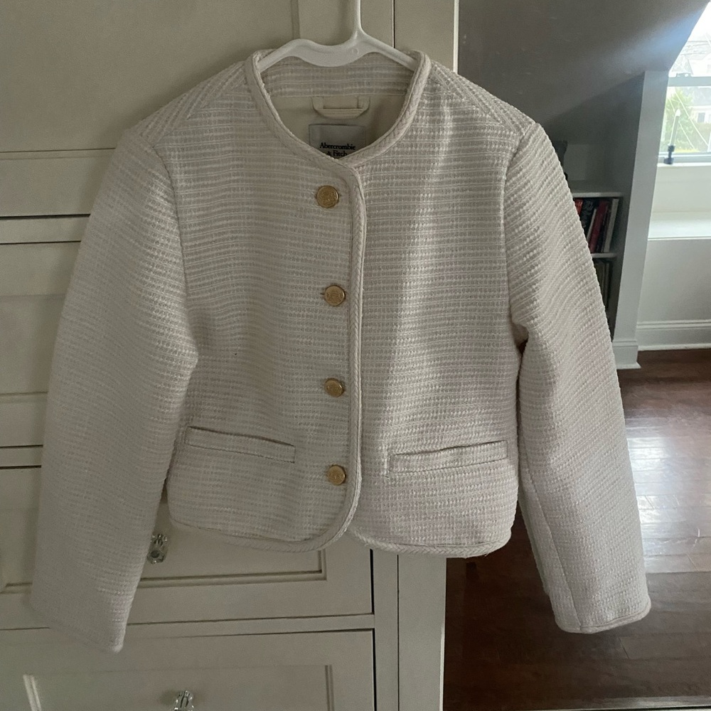 Abercrombie Button Sweater Jacket